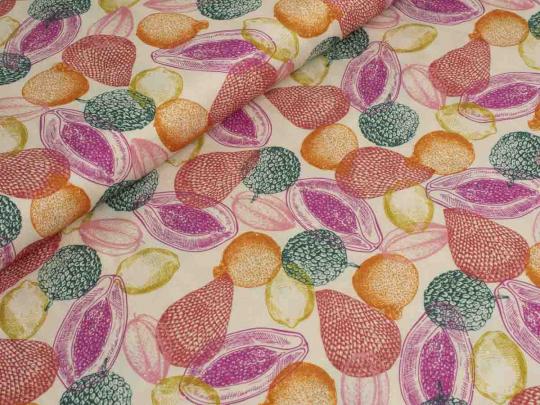 Viskose exotic fruit 