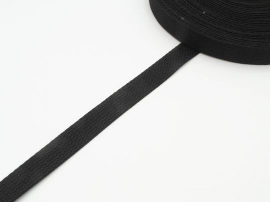 Gurtband, 20 mm, schwarz 