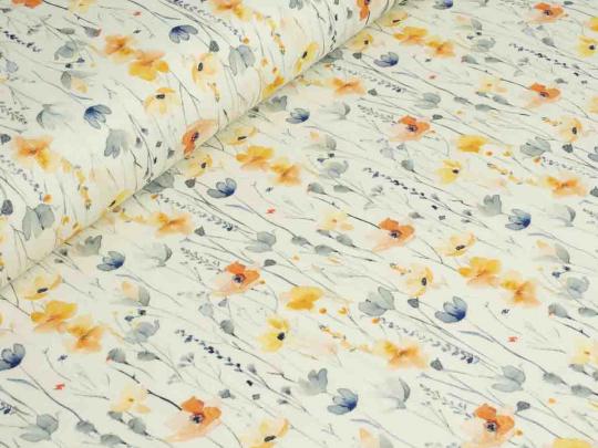 Rippjersey, Wiesenblumen 