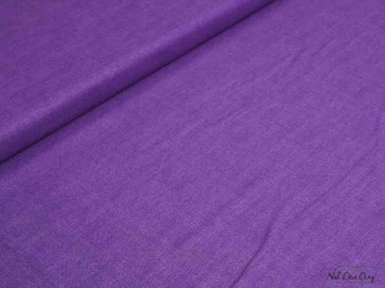 Baumwollstoff linen texture, hyazinth 