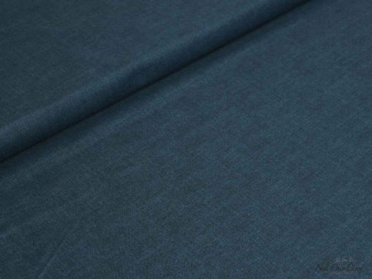 Baumwollstoff linen texture, bluestone 