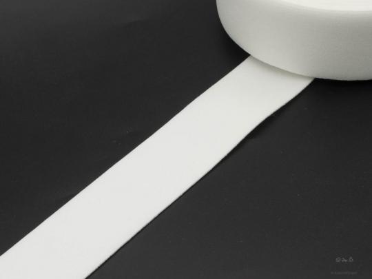 Elastic-Bund, weich, 40 mm, weiß 