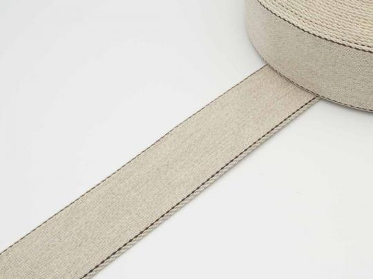 Gurtband, 40 mm, beige 