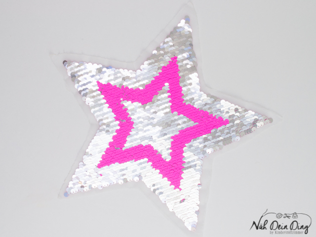 Bänder,... online | | Stoffe, kaufen Stern Wendepailetten pink/silber